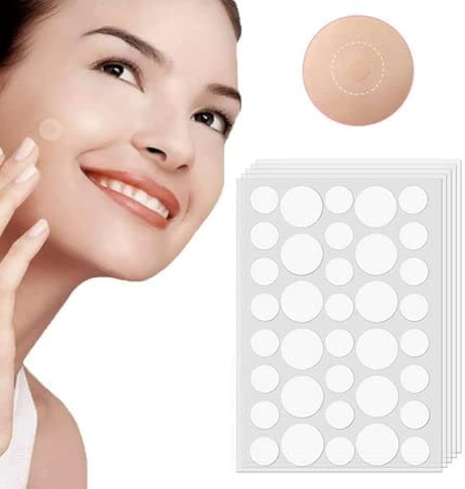 Using Hydrocolloid Pimple Patch to Heal Whiteheads Overnight