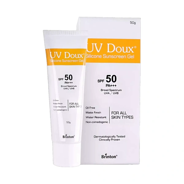 UV Doux Silicone Sunscreen Gel SPF 50 PA+++ tube
