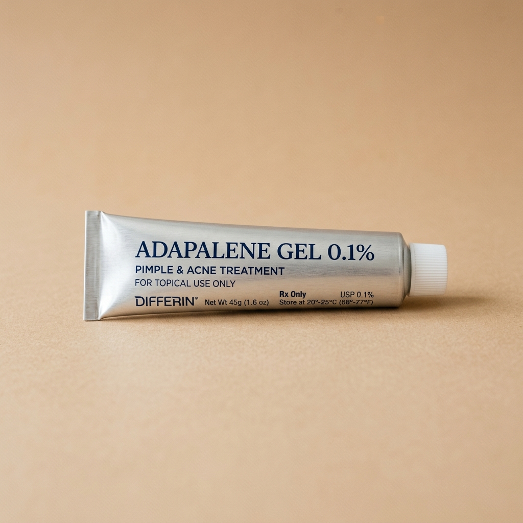 Clinical Adapalene gel tube