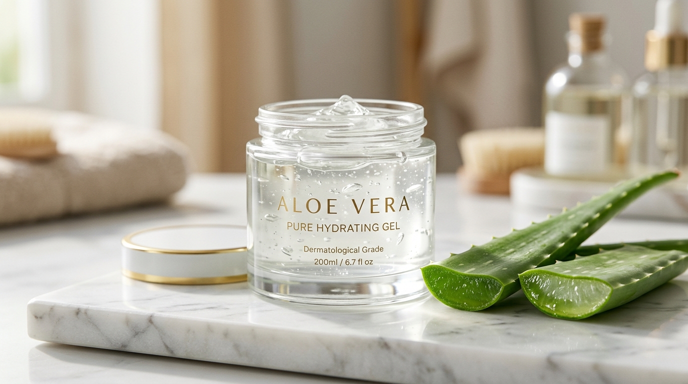 Pure Aloe Vera Gel for Acne Prone Indian Skin