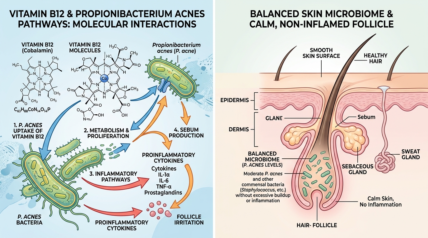 Vitamin B12 Induced Acne: The Paradoxical Trigger (India 2026) illustration