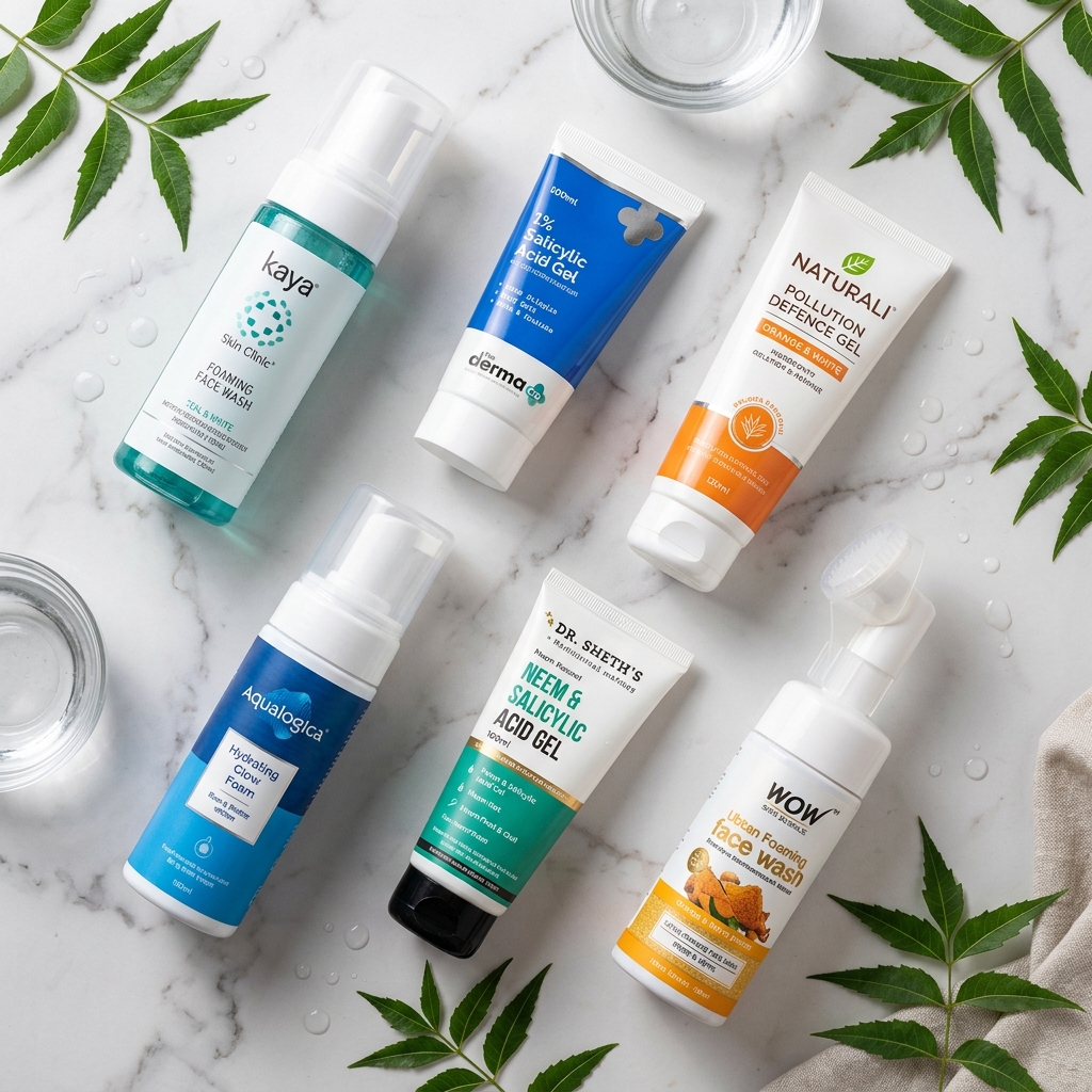 Top Indian Face Washes for Oily Skin