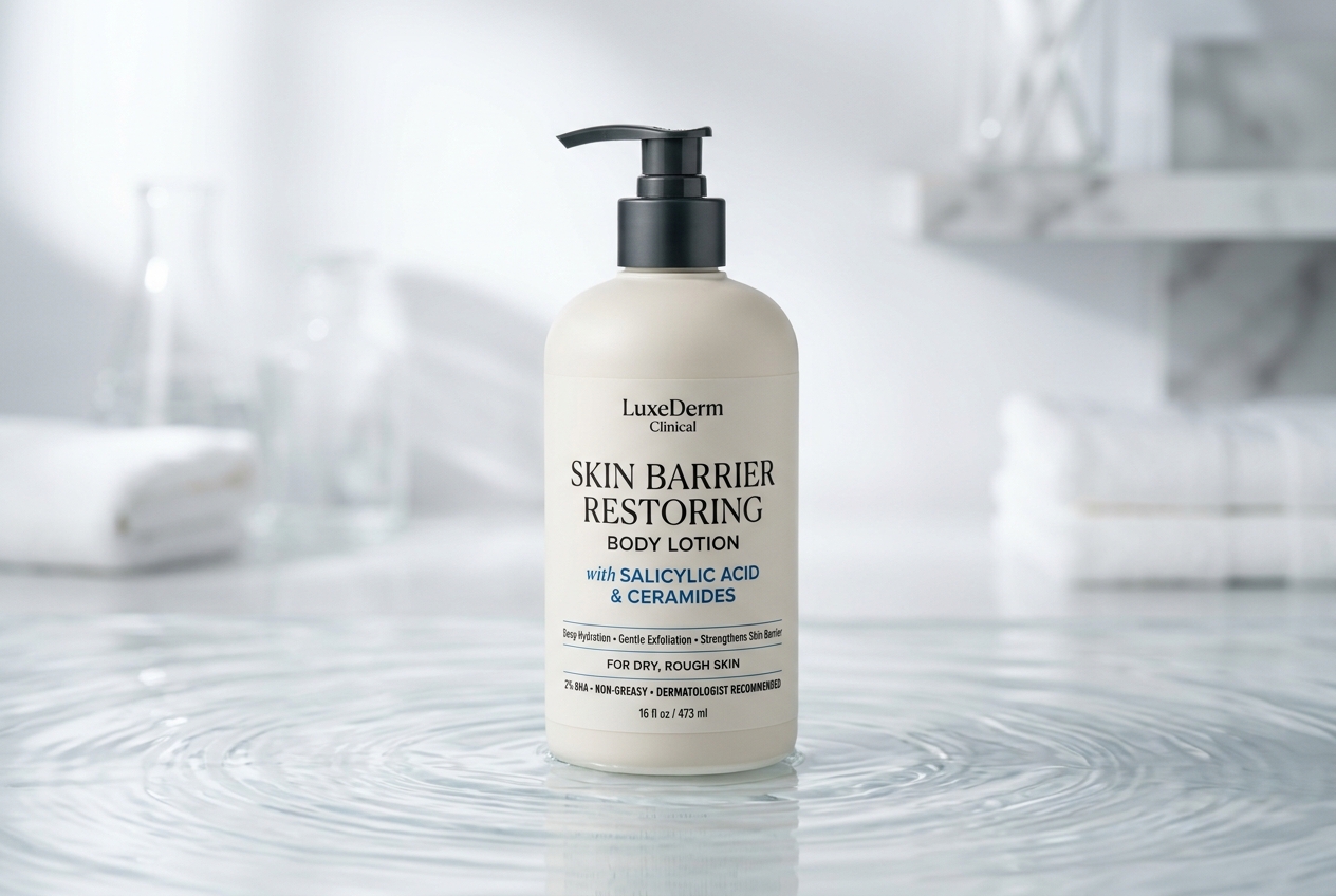 Salicylic Acid Body Lotion Guide: Clearing Bumps & KP illustration