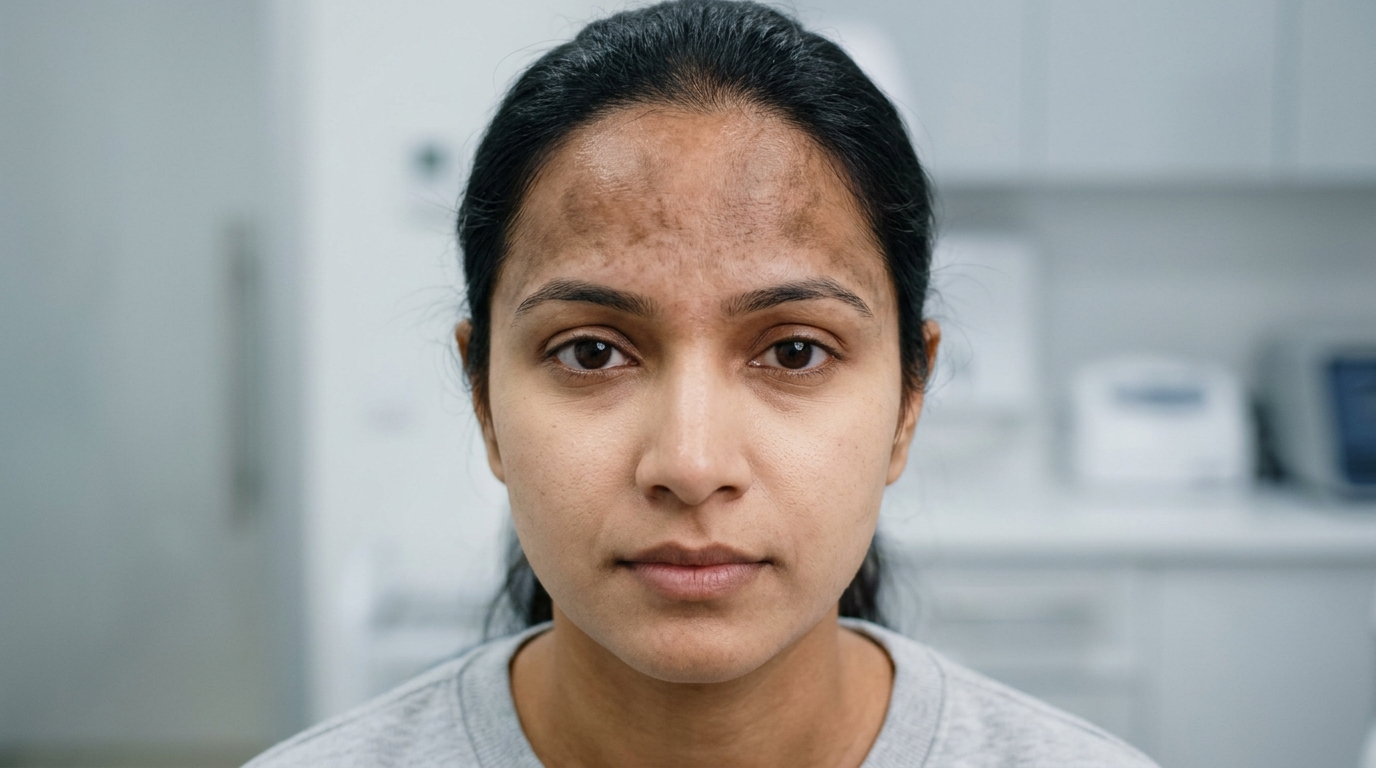 Forehead Pigmentation and Two Tone Face Treatment in India