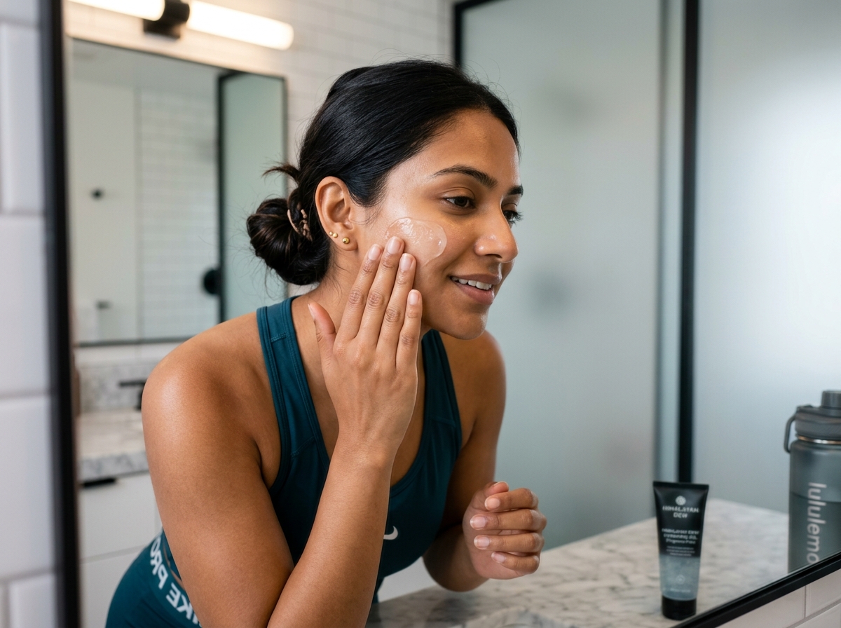 Phase 1: Pre-Workout Skin Preparation and Lightweight Hydration