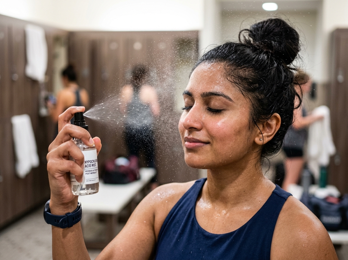 Phase 3: Immediate Post-Workout Hypochlorous Acid Mist Reset