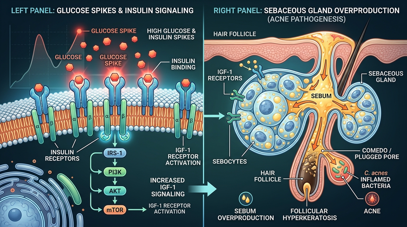 Insulin Resistance & Acne: HbA1c & Fasting Insulin Connection (India 2026) illustration