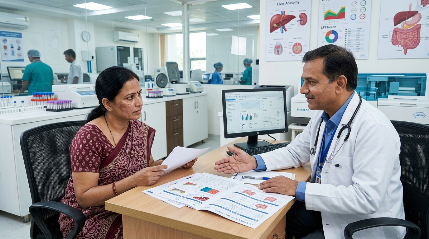 Liver Function and Gut Health Tests for Facial Pigmentation in India