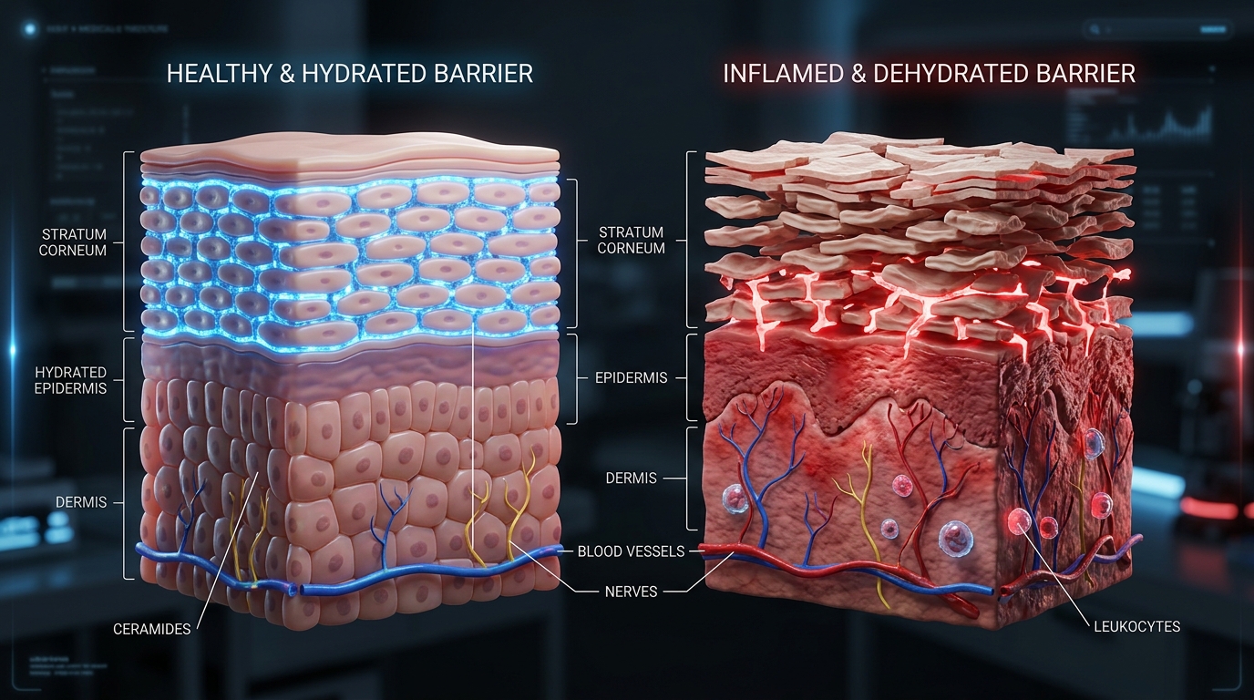Niacinamide Mechanism on Skin Barrier