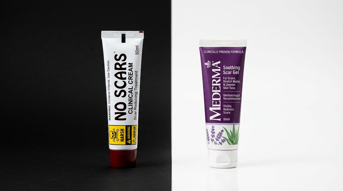 No Scars Cream vs Mederma Gel
