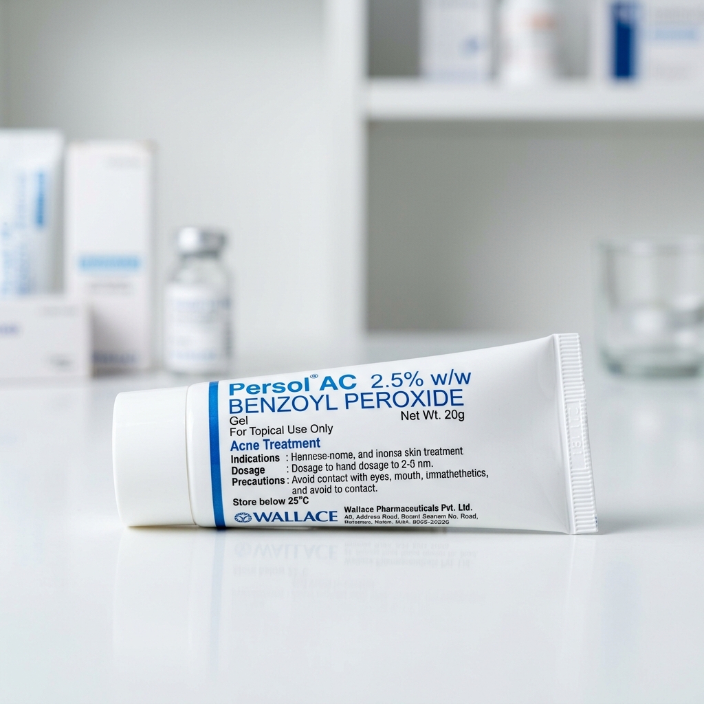 Persol AC 2.5% Benzoyl Peroxide Gel product photo