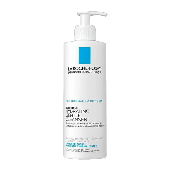 La Roche-Posay Toleriane Hydrating Gentle Cleanser prebiotic bottle