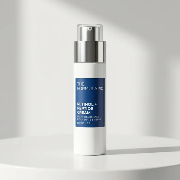 The Formula RX Retinol and Peptide Cream 30g pump bottle for barrier support