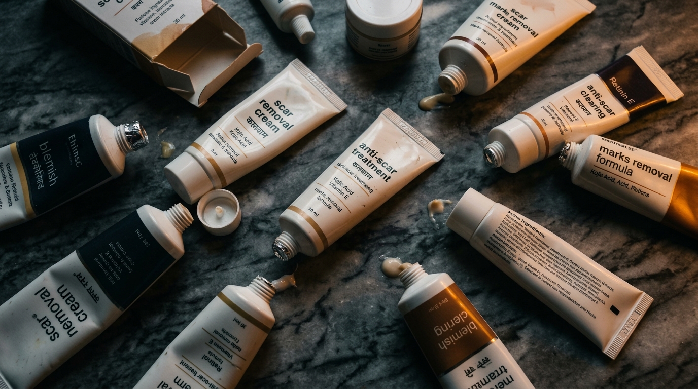 Acne scar removal creams — India myth busting guide